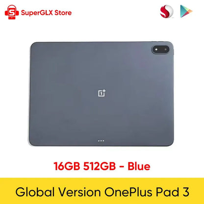 OnePlus Pad 3 Global – 13.2" 3.4K 144Hz, Snapdragon 8 Elite, 8 Speakers, Wi-Fi 7