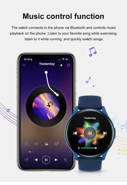 2025 New For Xiaomi Huawei 1.43 inches Bluetooth Call Smartwatch Women Men AMOLED 466*466 HD Pixel Display Smartwatches Ladies