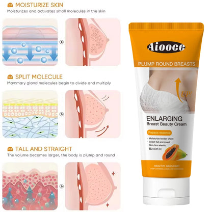 Fast Growth Breast Enlargement Cream Lift Firm Breast Improve Sagging Massage Chest Rapidly Body Moisturizing Smooth Bright Care