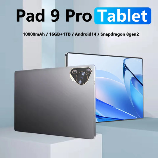 2025 NEW Original MI Pad 9 Pro Tablet 11inch Snapdrago 8gen2 HD 4K Android 14 16GB+1T 10000mAh 5G Dual SIM WiFi GPS Tablet PC