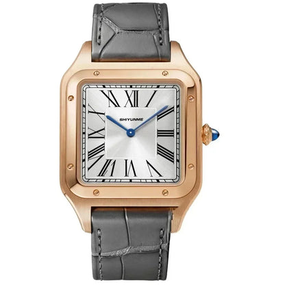 Unisex Watch Quartz Couple Roman Dial Couple Leather Blue Reloj Hombre Luminous Stainless Steel World Time