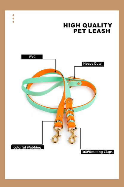 Dog Leashes Solid Durable And Super Tensile Force Dog Rope Colorful Multifunctional Luxury Handmade Leash For Medium Large Dogs