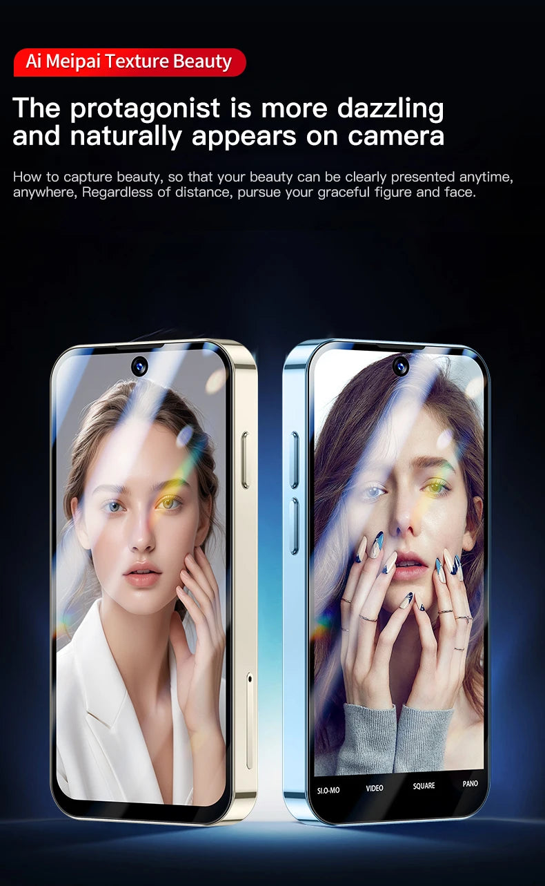 2025 NEW mini Android Smartphone 3.88" HD Display,4G LTE/3G WCDMA,4GB+128GB/2GB+16GB,2000mAh Battery Small Mobile Phone Unlocked