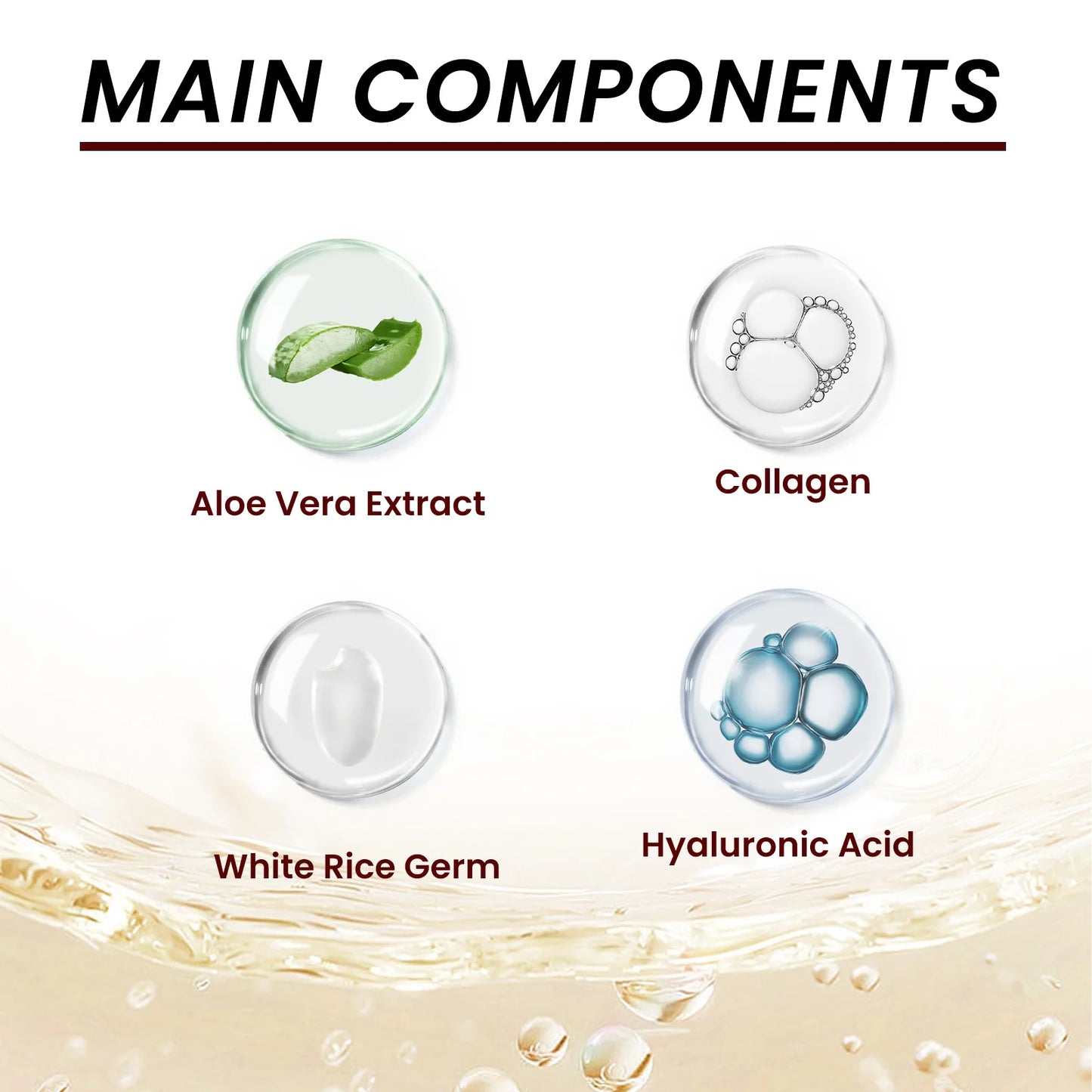 White Rice Whitening Cream Remove Dark Spots Fade Freckle Melanin Repair Product Anti Wrinkle Moisturizing Brighten Facial Care