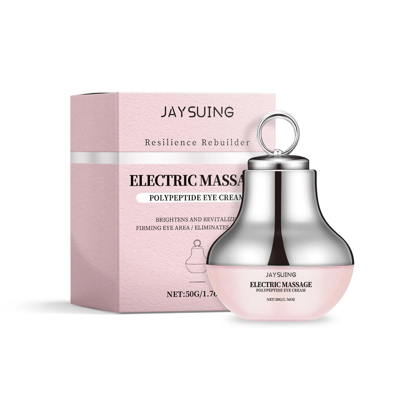 Electric Massage Eye Cream Firming Lifting Fine Line Relieve Tired Eye Gentle Vibration Anti-Wrinkle Moisturizing Under Eye Care
