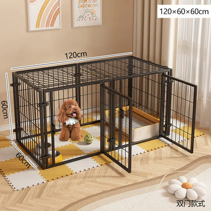Pet Fence,Dog Cat,Indoor Small Dog,Prison Break Prevention,Dog Nest,Dogs Cage,Home Use,Extra Large,Thickened, Reinforced Cage
