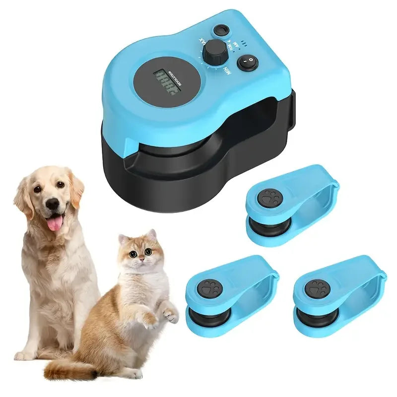 Interactive cat and dog chase toy, USB charging automatic bait, used for pet exercise and training, durable plastic material