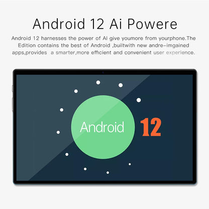 New 5G Pro 10.1 Inch Tablet Pc 8GB RAM 512GB ROM 2000x1200 Tablets 10 Core Google Play 4G LTE Phone Call Android 12 WiFi 8000mAh