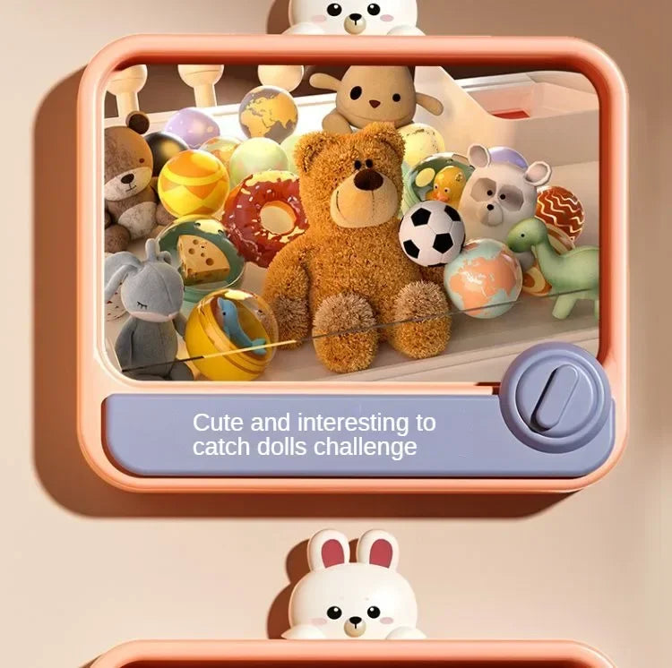 Automatic Mini Claw Machine Toys for Children Coin Operated Play Game Arcade Crane Doll Machines Kids Birthday Christmas Gifts