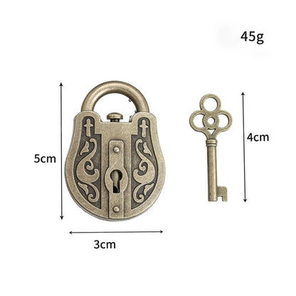 Classic IQ Metal Lock Puzzle – Brain Teaser Magic Baffling Game Toy for Kids & Adults