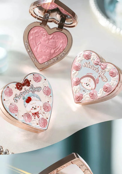 Flower Knows Powder Blusher Soft Matte Fog Cheek Blush Never Family Series   Relief Color Girl Natural Durable Naiwa Shop