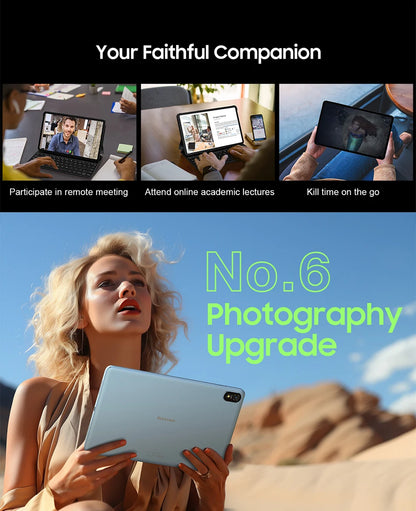 Blackview Tab 18 Tablet - 12" 2.4K FHD+ Display 8GB 256GB MTK Helio G99 8800mAh Pressure Sensitivity