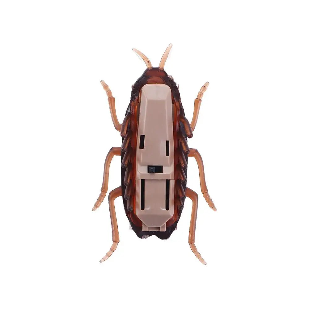 Electric Crawling Cockroach Toys Funny Simulation Fake Roach Prank Toys Trick Joke Toy Novelty Gadgets Scary Spoof Toy