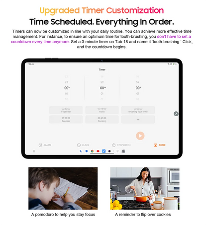 Blackview Tab 18 Tablet - 12" 2.4K FHD+ Display 8GB 256GB MTK Helio G99 8800mAh Pressure Sensitivity