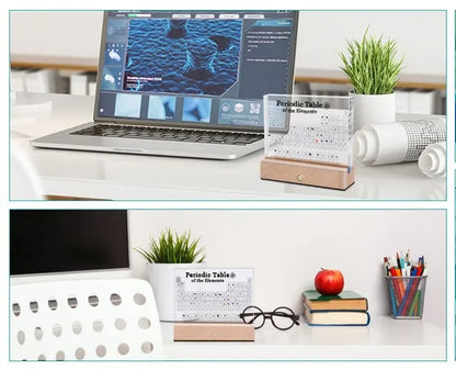 Elements Period Table Embedded Samples Graduation Gifts Exhibition Acrylic Desktop Ornaments Small Decorative Pieces