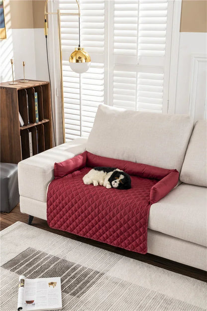Anti-dirty Pet Sofa Mat Waterproof Anti-slip Dog Cat Couch Slipcover for Living Room Pet Bed Washable Dog Bed Pad Protector Home