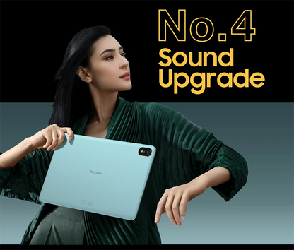 Blackview Tab 18 Tablet - 12" 2.4K FHD+ Display 8GB 256GB MTK Helio G99 8800mAh Pressure Sensitivity