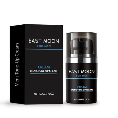 East Moon Men Tone-Up Makeup Cream Oil Control Easy Wear Nourish Brightening Dark Circles Waterproof Full Coverage Base BB Cream