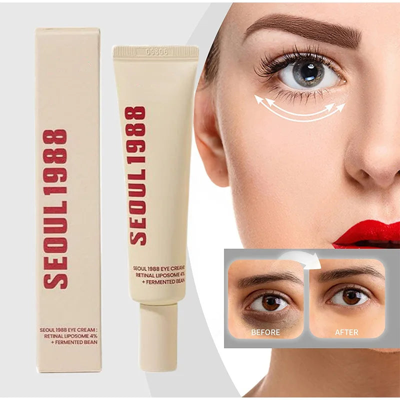 Seoul 1988 Korean Skin Care Set Snail Mucin Eye Contour Care Vitamin C Retinol Dark Circles Removal Seoul 1988 Korean Cosmetics