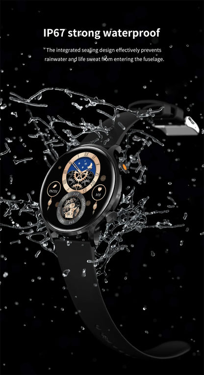 2026 AMOLED HD Smartwatch – GPS, Bluetooth Call, IP68 for Android & iOS