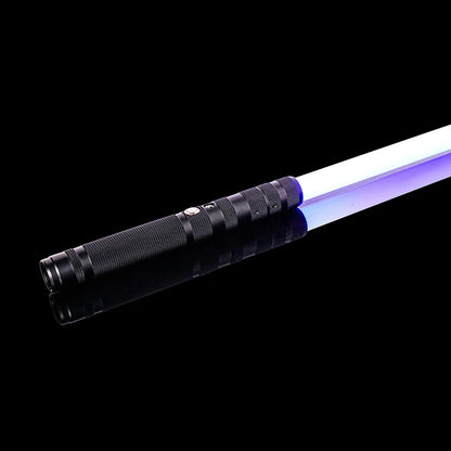 RGB Metal Lightsaber Dueling Smooth Swing Laser Sword Sabre De Luz 16 Color Changing 16 Sounds FOC Rave Flashing Toy