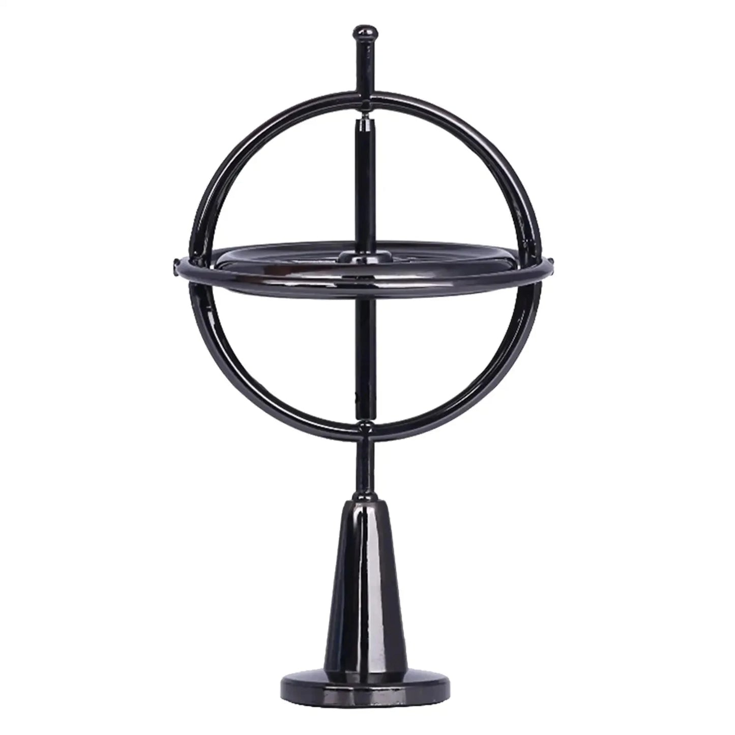 Metal Self-balancing Gyroscope Anti-gravity Decompression Educational Toy Six Generations Colorful Finger Gyroscope Gift For