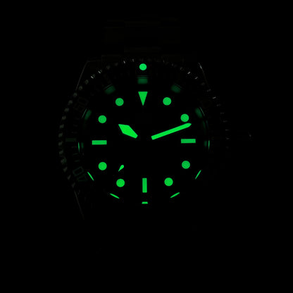 Watchdives WD5513 V2 Watch NH35 Automatic Movement Sapphire Crystal 20Bar Waterproof C3 Luminous 38mm Sub Vintage Watches