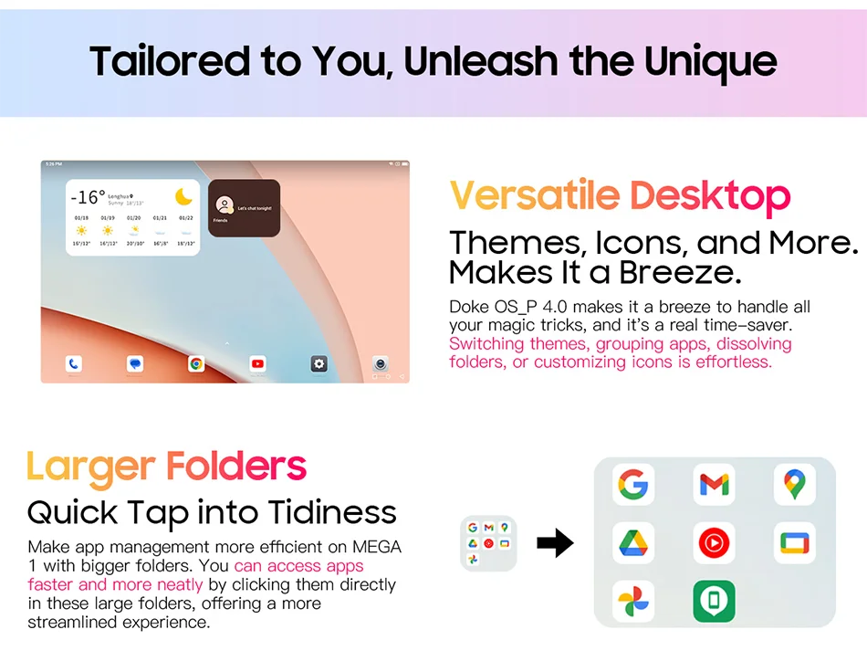 Blackview MEGA 1 Tablet - 11.5" 2.4K 120Hz Display 8GB 256GB 50MP+13MP Camera 8800mAh 33W Fast Charging