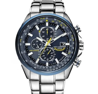 CITIZEN Men Watches Luxury Trend Quartz Calendar Waterproof Multi Function Fancy Round Watch Stainless Automatic Watch