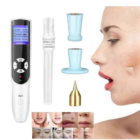 Portable 2 In 1 Plasma Ozone For Acne Beauty Plasma Laser Pen For Eye Lift Wrinkle Removal spot Removal Pen mole Remover Pen