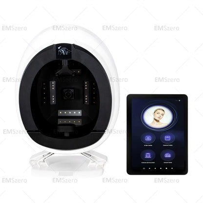 3D Professional Facial Skin Analyzer With High-definition Imaging Technology For Facial Moisture Detection And Moisture Ratio