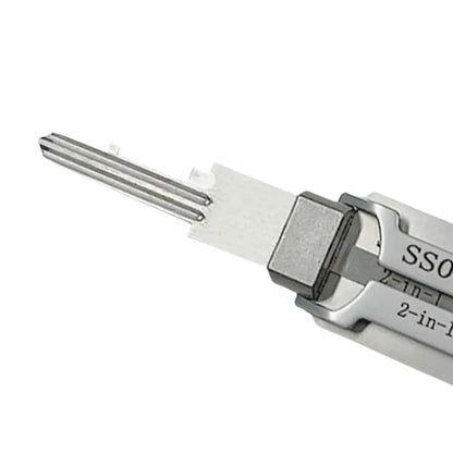 1-5PCS Keys Decoder Hook Tool O-ring Pickup Kit 2 In 1 Precision Hook & Pick Set Lock Decoder Stainless Steel Precision Tools