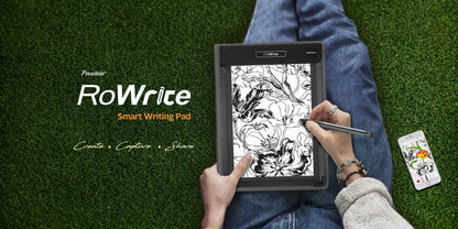 ROYOLE Bluetooth Digital Writing Pad - A5 Smart Notebook Graphics Painting Tablet Cloud Storage iOS/Android