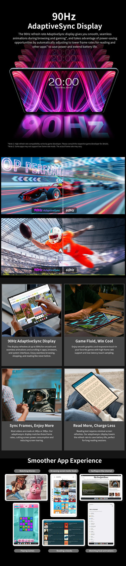 Teclast T60 Plus 12" Tablet 90Hz 2K Display Android 14 Max 16GB RAM 128GB ROM MTK G88 Octa-Core 8000mAh Widevine L1 4G LTE GPS