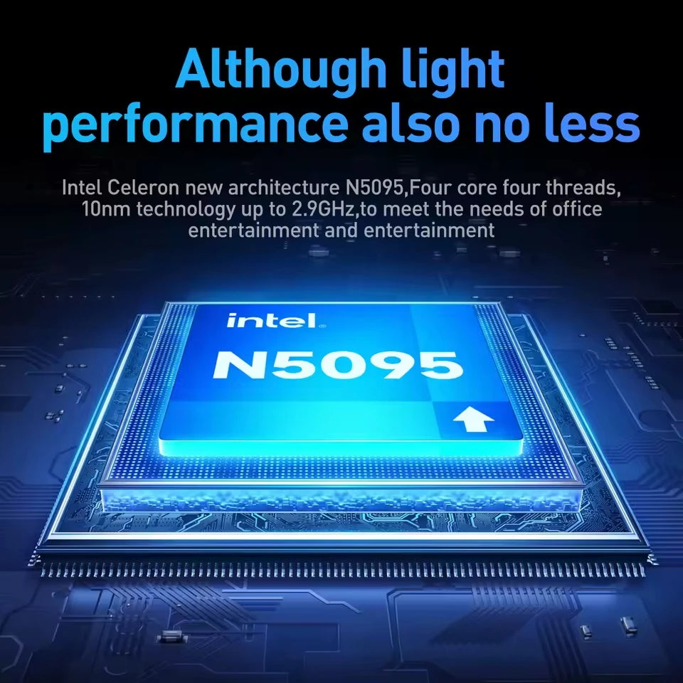 Xiaman 15.6" Gaming Laptop - Intel Celeron N5095 16GB DDR4 1TB SSD Windows 11 1080P