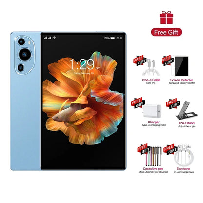 2025 Pad P61 22GB+2TB 11inch Android 14 Ai Powere 20000mAh Snapdragon888 5G HD 4K WIFI Dual SIM Card Bluetooth NEW Tablet PC Tab