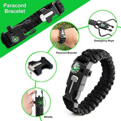 38 in 1 Survival First Aid Kit Military Full Set Molle Outdoor Gear Emergency Kits Camping Hiking  Adventures Trauma Bag