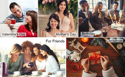 Bamoer Moissanite Ring Heart Setting D Color VVS1 EX Lab Diamond Ring 925 Sterling Silver for Women Engagement Wedding Jewelry