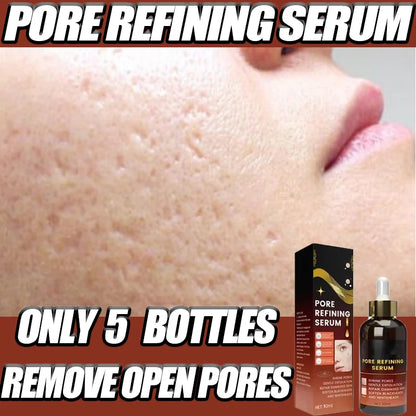 Pore Minimizing Serum Acid Shrink Pores Removing Large Pores Blackheads face Moisturizing Brightning Skin Care Essence Oil