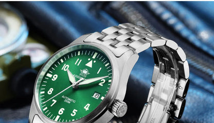ADDIESDIVE Watches For Men Luxury Business Leisure Automatic Mechanical Men's Watch Fluorescent Waterproof NH35A 316L Stainless