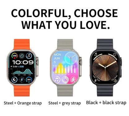 BW9 Pro Smartwatch - Independent SIM card calling, dual-core CPU, 2D graphics enhancement and an ultra-long 400mAh battery life