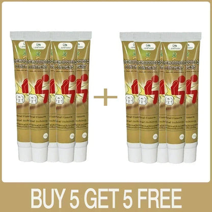 NewHemorrhoid Remover Cream Internal Piles Natural Herbal Extract Relieve Anal Anus Swelling Bleeding Gel Removal Hemorrhoids C