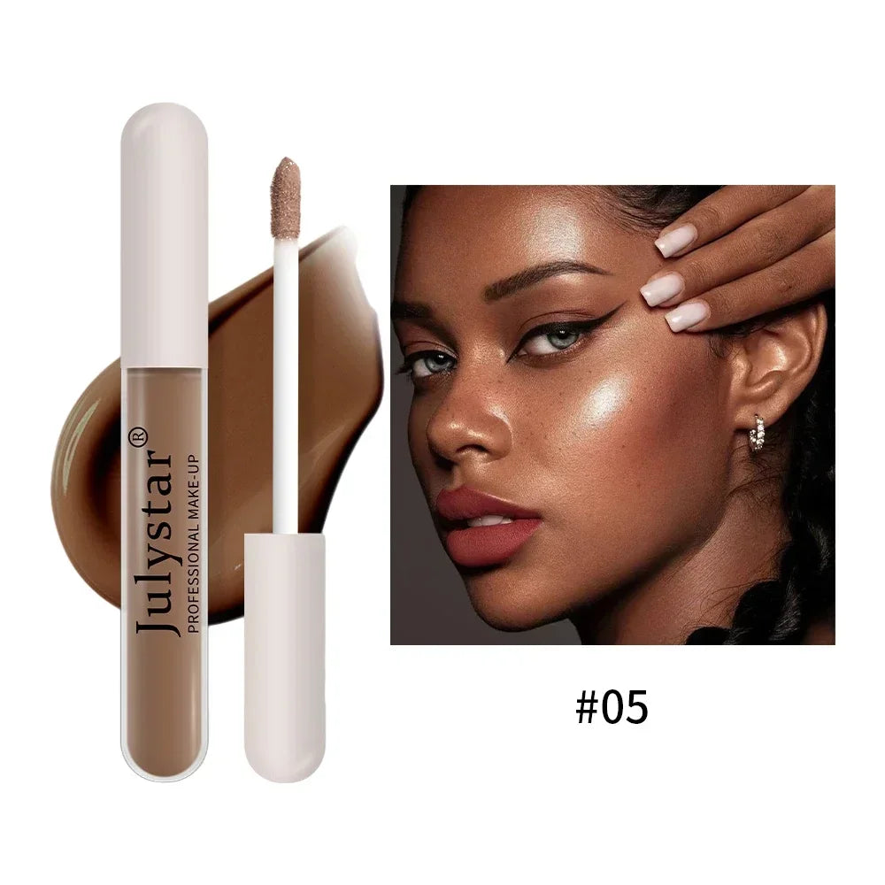 High Covering Face Concealer Cream Contour Foundation Full Cover Dark Circles Acne Waterproof Lasting Brightening Face Cosmetic