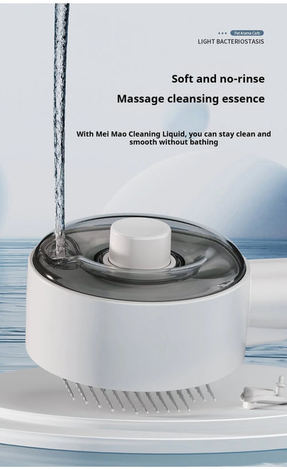 3in1 Cat Hair Brush Brush Pet Hair Remover steam Brush for Dogs Steamy Pet Brushs Anti-Static for Effective Hairs Removal Furry