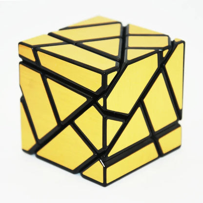 Lefun FangCun Ghost 6cm Cube Magico 3x3 Strange-shape Cube Magic Puzzle Hollow Sticker SpeedCube Educational Toys Ghost Cube