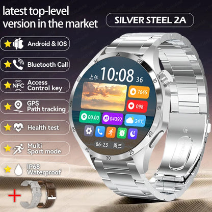 New Huawei Watch GT5 Pro Smart Watch 1.53 Inch HD AMOLED Screen NFC GPS Tracker Bluetooth Call Health Monitoring Watch Men Women