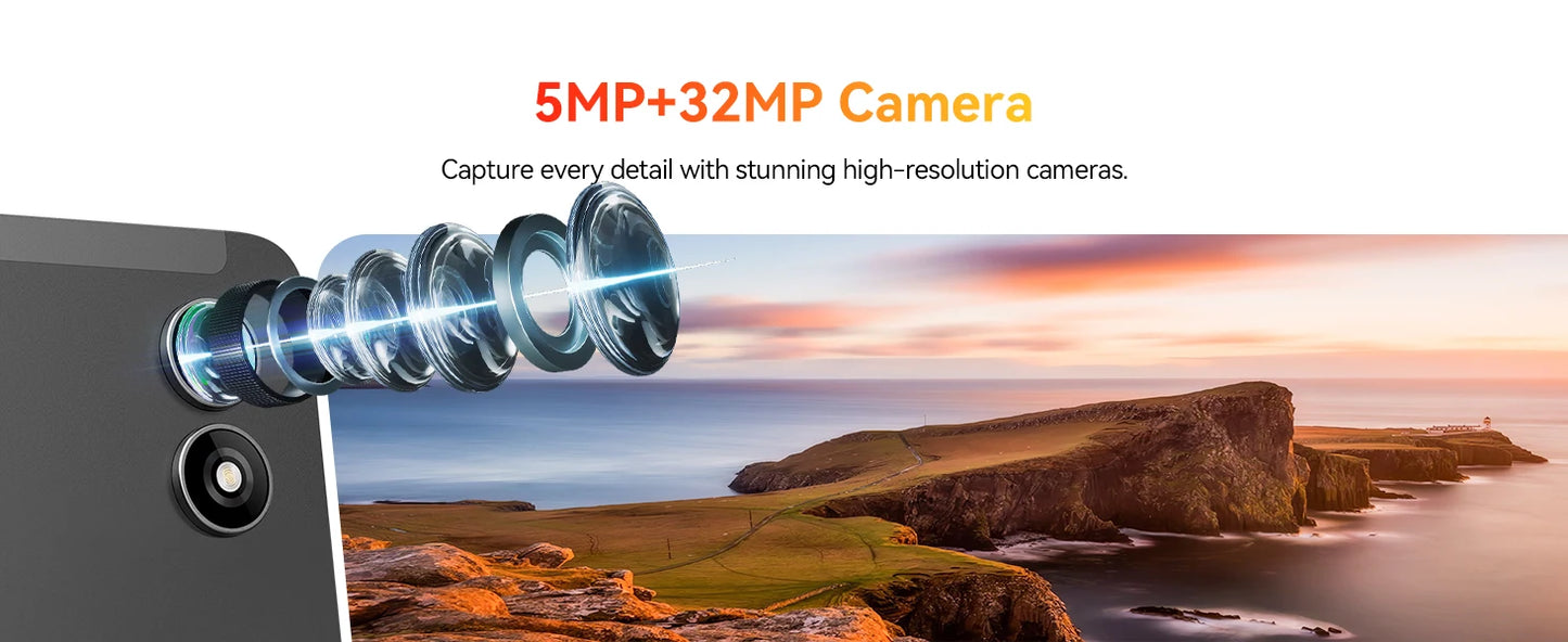 BNCF BPad Mini 8.4" 2K IPS Tablet - Android14 8GB RAM Snapdragon SMD685 6050mAh 4G LTE Widevine L1