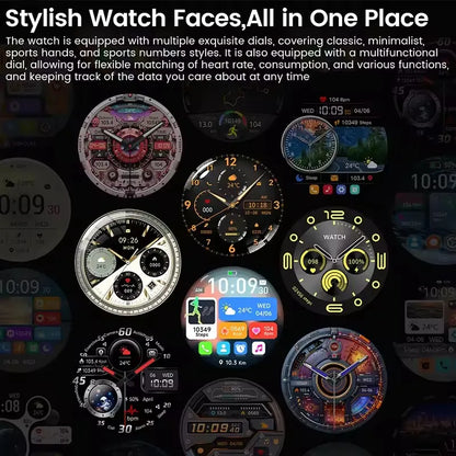 2025New For Huawei GT5 Pro Smart Watch Men HD AMOLED Screen GPS Motion trajectory HeartRate Bluetooth Call 1.52" SmartWatch IP68