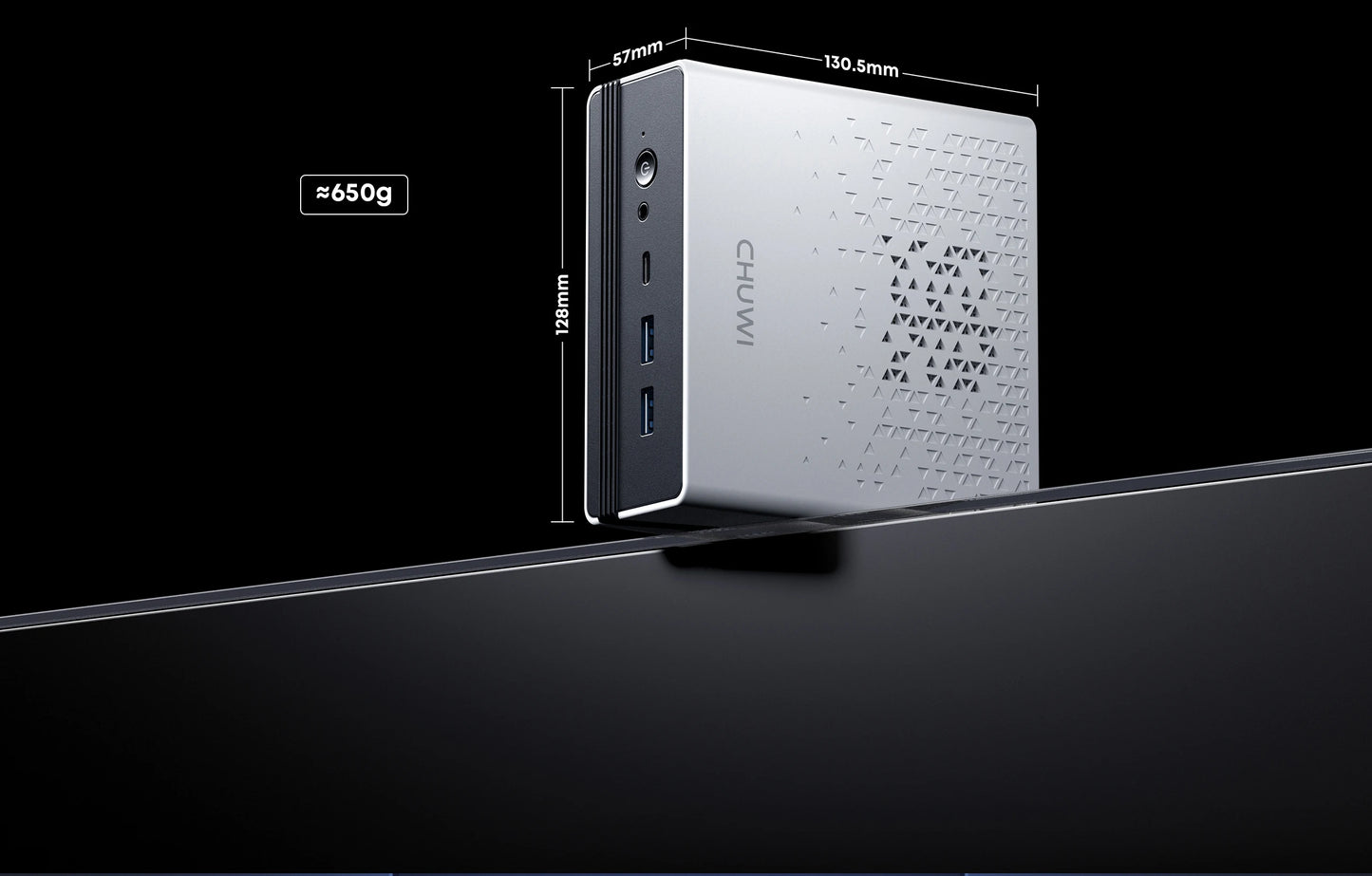 CHUWI UBox Mini PC Ryzen 6600H 6Cores AMD CPU 16GB RAM 512GB SSD Windows 11 Desktop Computer PC 4K Decording WIFI 6 PC