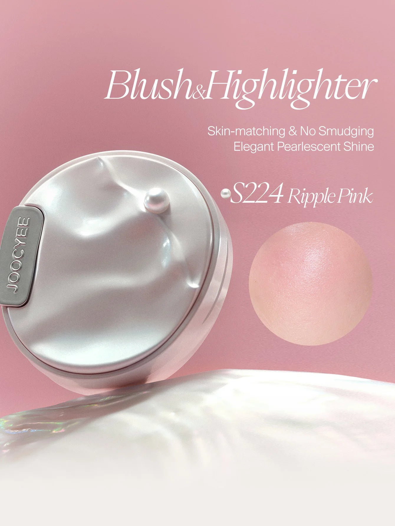 JOOCYEE New Blush and Highlighter The World is My Oyster Collection Waterproof Long Lasting